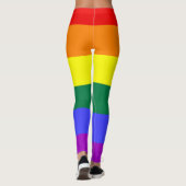 Fierté arc-en-ciel cool Leggings (Dos)
