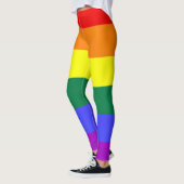 Fierté arc-en-ciel cool Leggings (Gauche)