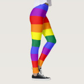 Fierté arc-en-ciel cool Leggings (Droite)