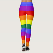 Fierté arc-en-ciel cool Leggings (Dos)