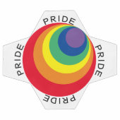 Fierté arc-en-ciel LGBTQ (Plat)
