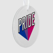 Fierté bisexuelle éclatée (devant)