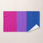 Fierté bisexuelle, Gras, FIERTÉ LGBTQ (Serviette à main)