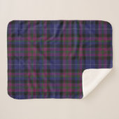 Fierté de couverture d'ouatine de Sherpa de plaid (Devant (Horizontal))