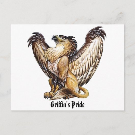 Fierté de Griffin - Carte postale (Devant)