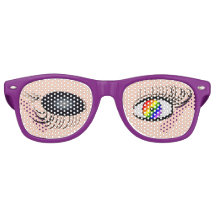 Fierté de l'éjaculation sur les lunettes