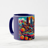Fierté de l'État des pêches : Mug icône d'Atlanta (Devant gauche)