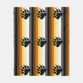 Fierté de l'ours gay cadeau lanceur couverture (Devant)