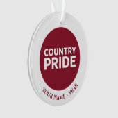 Fierté de pays (devant)