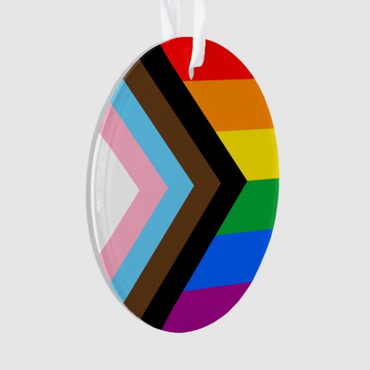 Fierté de progrès LGBTQ+ (devant)