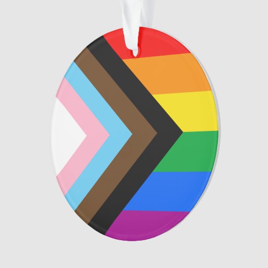 Fierté de progrès LGBTQ+ (devant)