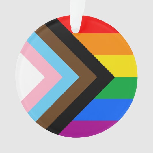 Fierté de progrès LGBTQ+ (devant)