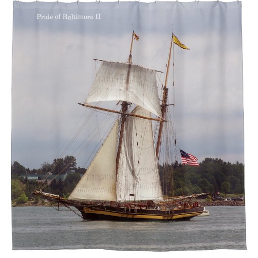 Fierté de rideau de douche Baltimore II (Devant)