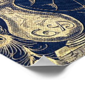 Fierté et préjugé Poster de couverture antique 16" (Coin)