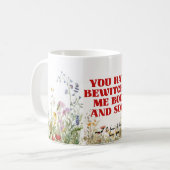 Fierté et préjugés thème mug romantique (Devant gauche)