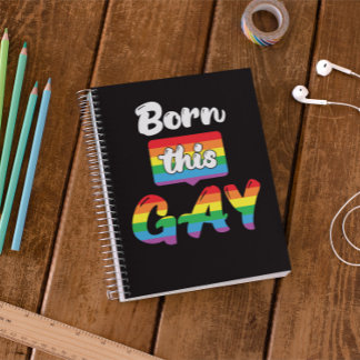 Fierté LGBTQ+ Né Ce Carnet Photo Spirale Gay