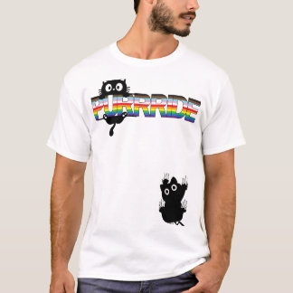 Fierté, mais avec un t-shirt de chats
