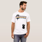 Fierté, mais avec un t-shirt de chats (Devant entier)