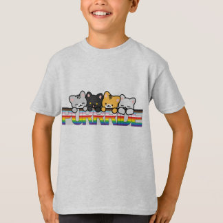 Fierté, mais avec un t-shirt de chats