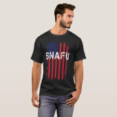 Fierté militaire SNAFU Slang Funny Tshirt Situatio (Devant entier)