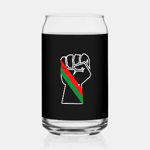 fierté noire drapeau rouge vert poing panafricain 