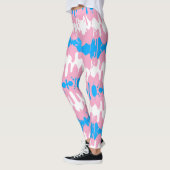 Fierté transgenre LGBTQ Leggings (Gauche)