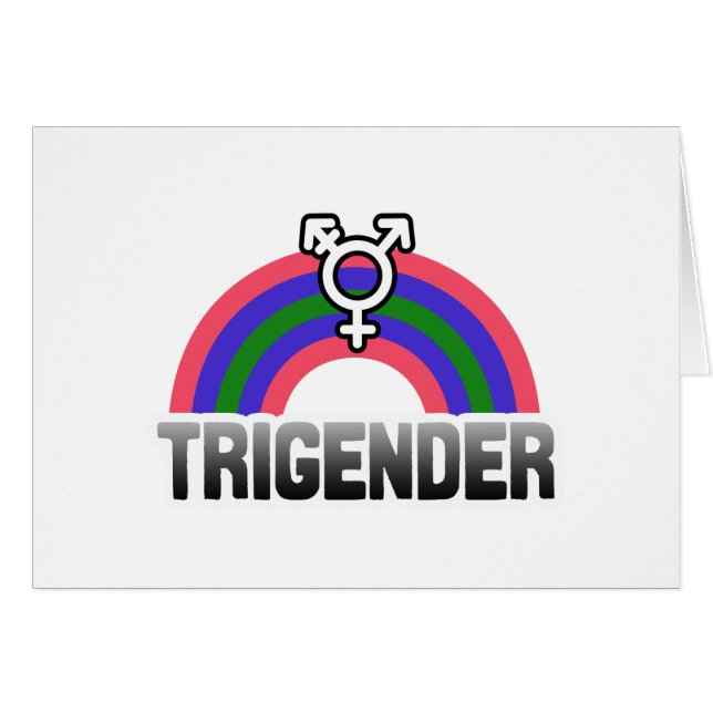 Fierté trigender (Devant horizontal)