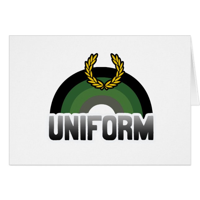 Fierté uniforme (Devant horizontal)