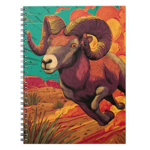 Fiery Aries Zodiac Notitieboek