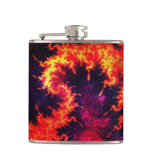 Fiery Beverage Flask Heupfles