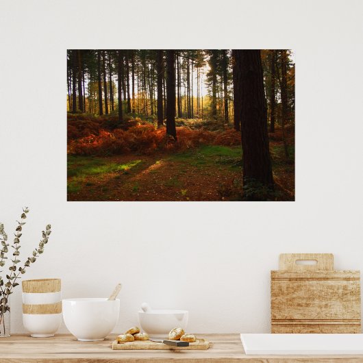 Fiery Bracken Print (Keuken)