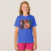 Fiery Carousel Horse T-shirt (Voorkant volledig)