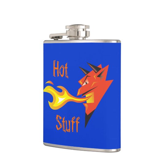 Fiery Devil's Head_Hot Stuff Heupfles (Links)