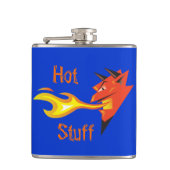 Fiery Devil's Head_Hot Stuff Heupfles (Voorkant)