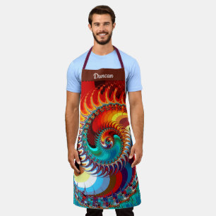 Fiery Dragon All-Over Print Schort