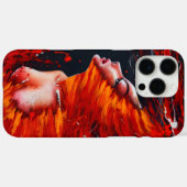 Fiery Elegance Case-Mate iPhone Case (Achterkant (horizontaal))