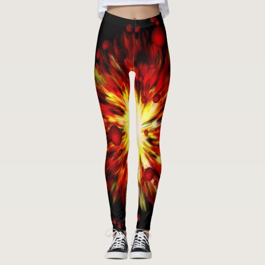 Fiery Explosion Leggings (Voorkant)