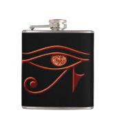 Fiery Eye of Horus Flask Heupfles (Voorkant)