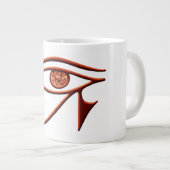 Fiery Eye of Horus Jumbo Mok (Voorkant rechts)