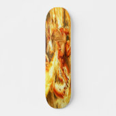 Fiery Fantasy Dragon Skateboard (Voorkant)