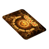 Fiery Fractal Mizrach Magneet (Rechterzijde)