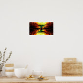 Fiery Fusion Poster (Keuken)