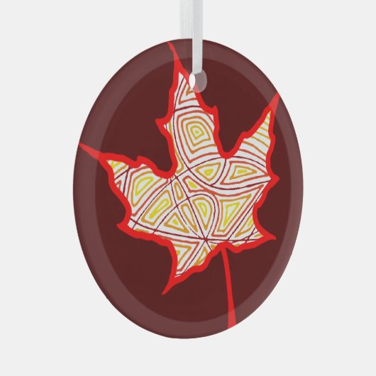 Fiery Leaf Ornament (Voorkant Rechts)