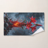 Fiery Lily Fantasy Handdoek (Handdoek)