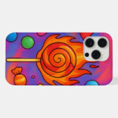 Fiery Lollipop iPhone Hoesje (Achterkant horizontaal)