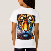 "Fiery Majesty - Le T-shirt du lion" (Dos)