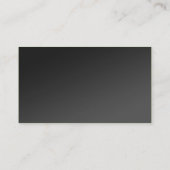 Fiery Monogram O Visitekaartje (Achterkant)