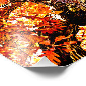 Fiery Oak Foto Afdruk (Hoek)