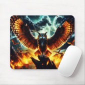 Fiery Owl Moonrise Muismat (Met muis)