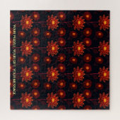 Fiery Petal Puzzle Legpuzzel (Horizontaal)